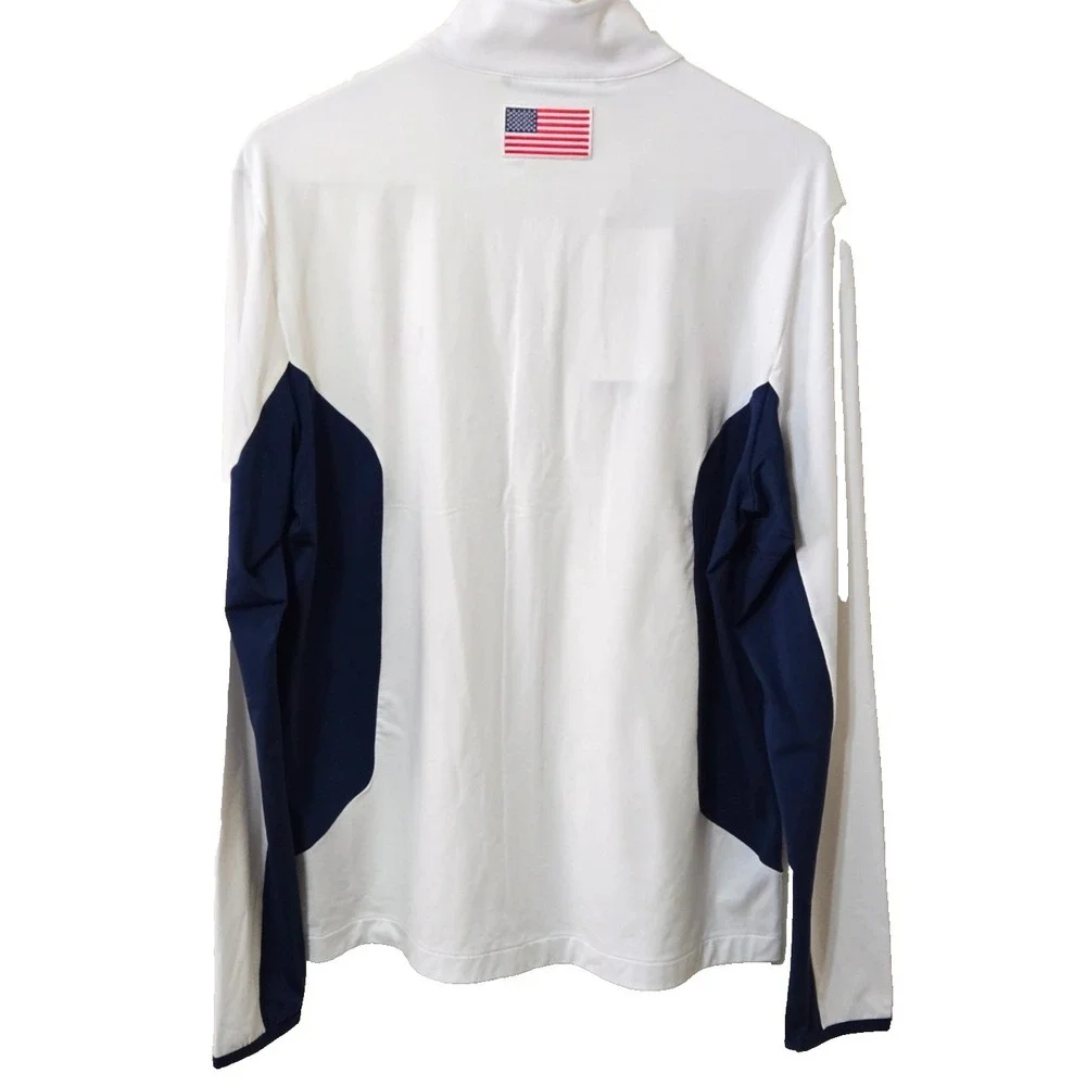 J Lindeberg Constantin Full Zip Men's M White NWT - Picture 5 of 12